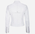 SPEED Women's Leather Racer Jacket