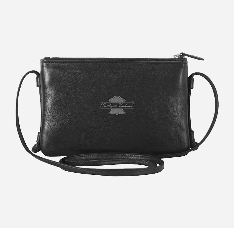 Women Minimalist Design Cross Body Leather Bag