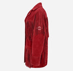 BONNIE Women's Western Fringe Suede Jacket