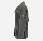 BONNIE Women's Western Fringe Suede Jacket