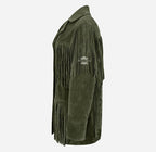 BONNIE Women's Western Fringe Suede Jacket