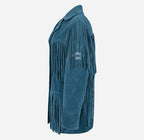 BONNIE Women's Western Fringe Suede Jacket