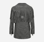 BONNIE Women's Western Fringe Suede Jacket