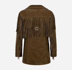 BONNIE Women's Western Fringe Suede Jacket