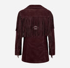 BONNIE Women's Western Fringe Suede Jacket