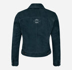 TRUCKER Style Women's Suede Denim Jacket