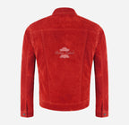 TRUCKER Men's Suede Jacket Western Shirt Style Jacket