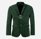 MILANO Men's Suede Blazer Jacket