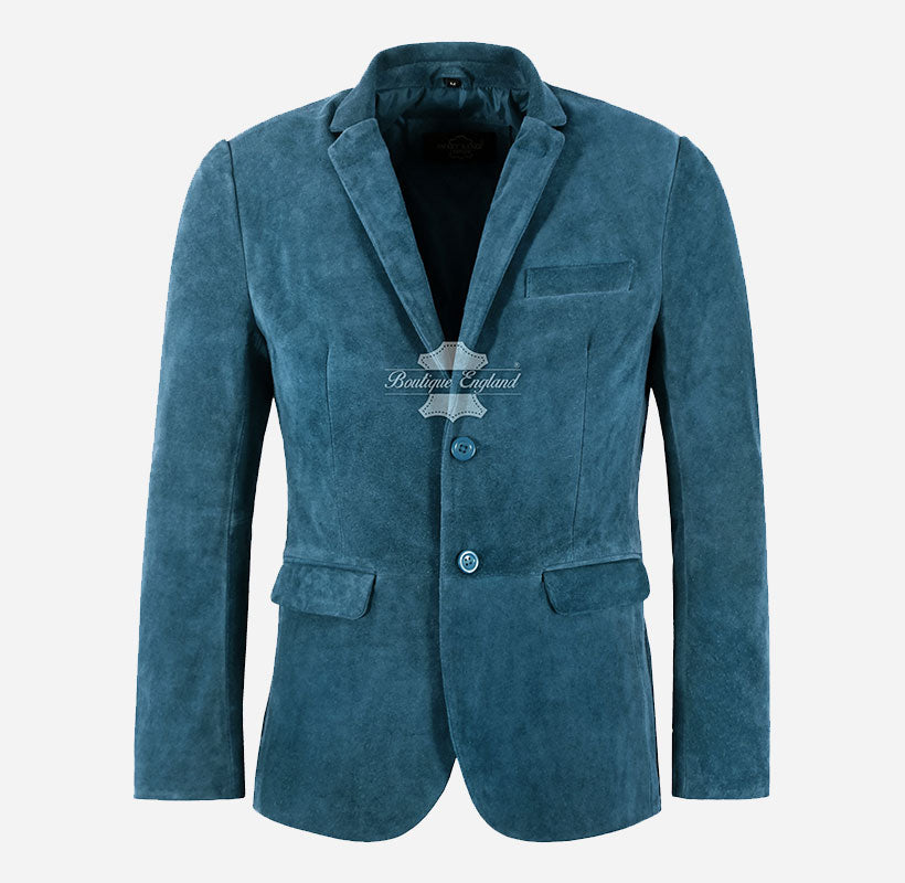 MILANO Men's Suede Blazer Jacket