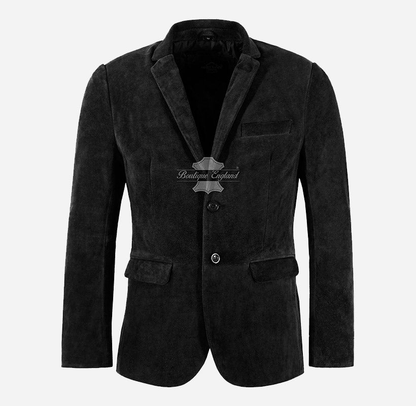 MILANO Men's Suede Blazer Jacket