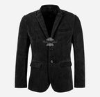 MILANO Men's Suede Blazer Jacket
