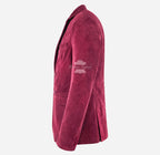 MILANO Men's Suede Blazer Jacket