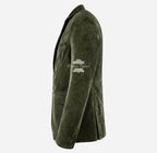 MILANO Men's Suede Blazer Jacket