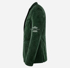 MILANO Men's Suede Blazer Jacket