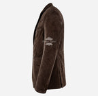 MILANO Men's Suede Blazer Jacket