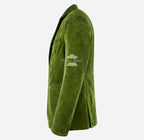 MILANO Men's Suede Blazer Jacket