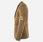 MILANO Men's Suede Blazer Jacket