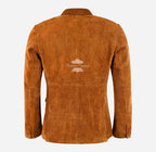 MILANO Men's Suede Blazer Jacket
