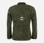 MILANO Men's Suede Blazer Jacket