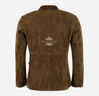 MILANO Men's Suede Blazer Jacket
