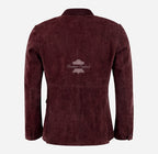 MILANO Men's Suede Blazer Jacket