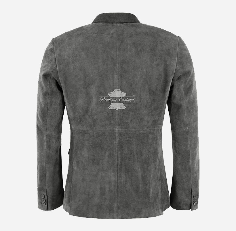MILANO Men's Suede Blazer Jacket