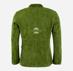 MILANO Men's Suede Blazer Jacket