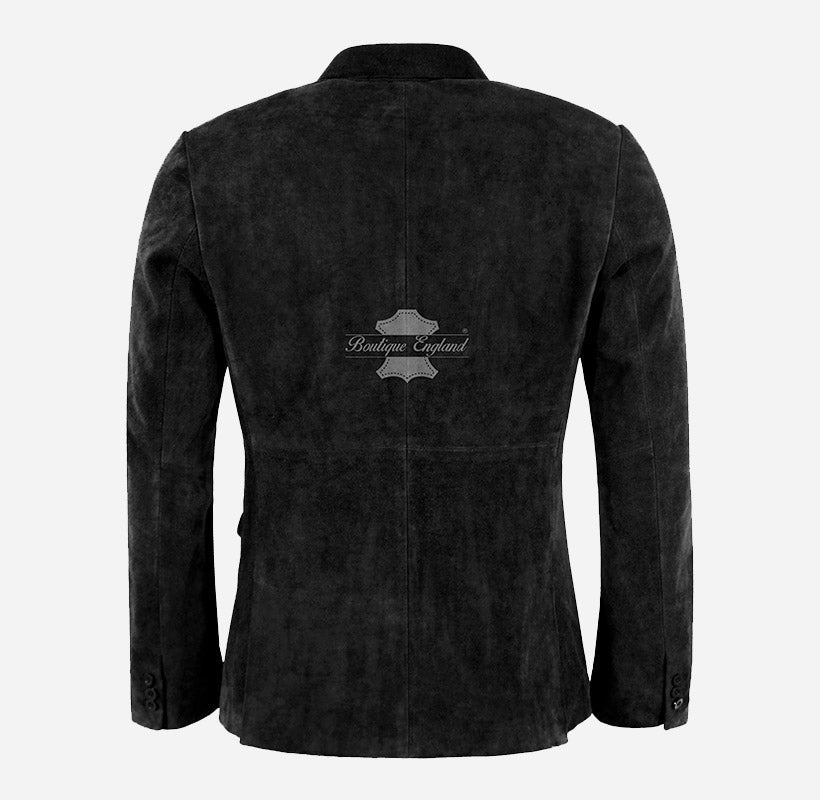 MILANO Men's Suede Blazer Jacket