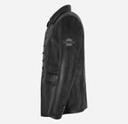 DAMIEN Men's Leather Blazer Soft Leather Coat