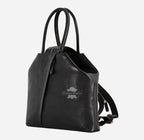 Women Leather Backpack Cum Handbag