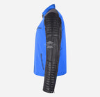 MOB Men's Leather Plus Fabric Jacket Biker Style Fashion Jacket