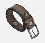 Men's Waxed Leather Casual Belts