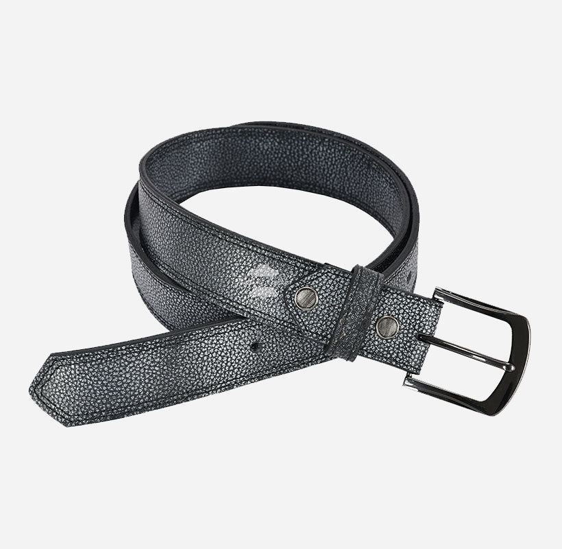 Men's Waxed Leather Casual Belts