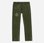 501 Leather Jeans For Men's Biker Style Leather Pants