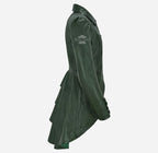 MYSTIC Gothic Dovetail Leather Coat for Women