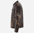 BRUISER Men's Vintage Waxed Leather Jacket