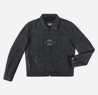 BROOKS Men's Collared Leather Jacket