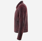 BROOKS Men's Collared Leather Jacket