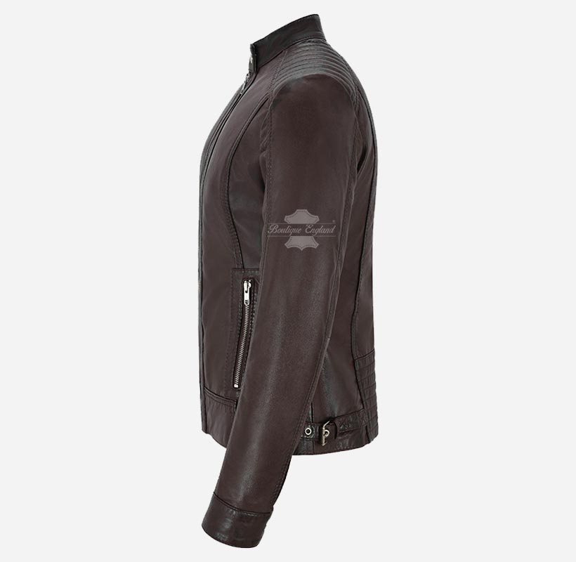Seraphic Ladies Biker Leather Jacket Slim Fit Leather Jacket