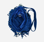 Ladies Messenger Bag Tassel Fringe Cross Body Shoulder Suede Bag