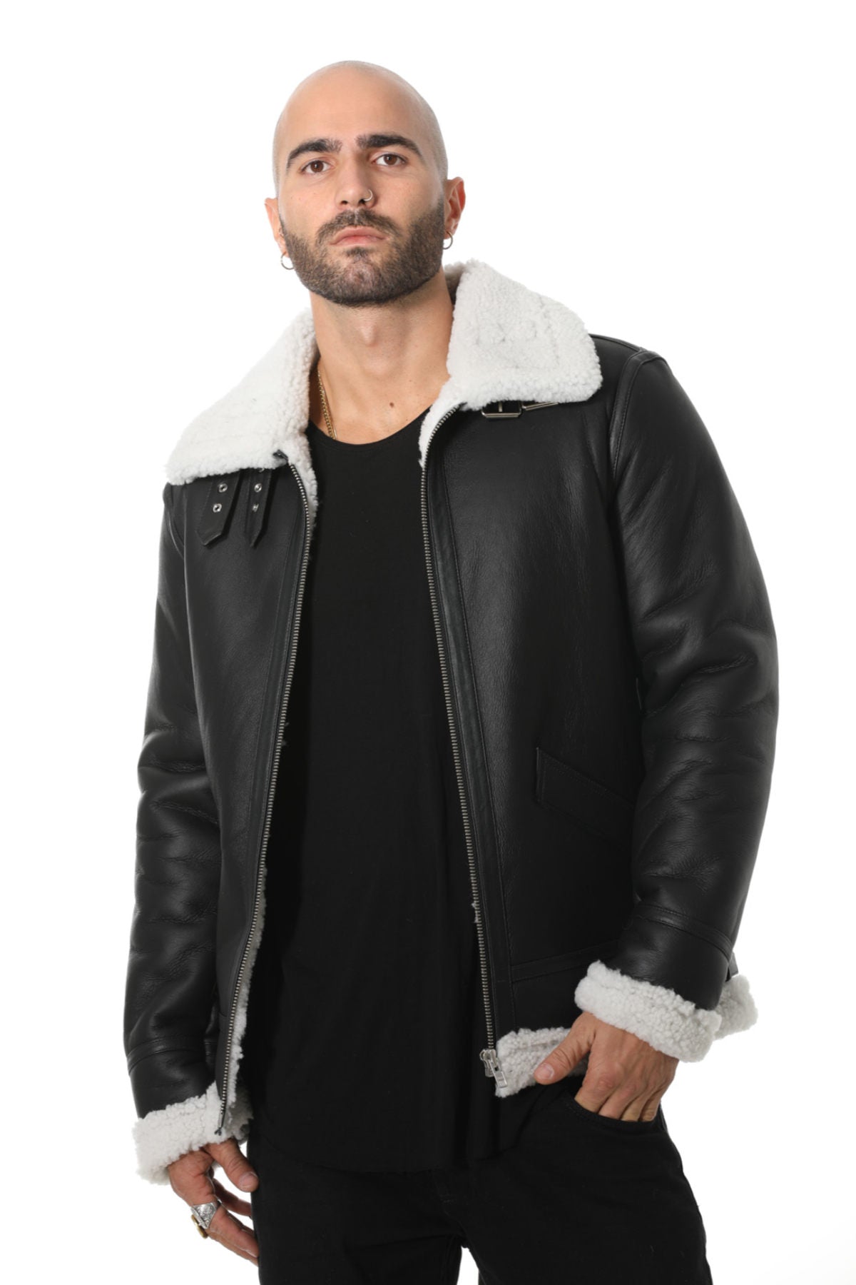 Frederick Shearling Aviator Jacket