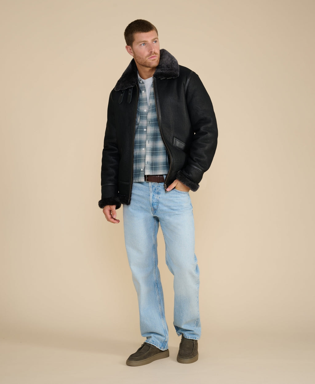 Frederick Shearling Aviator Jacket