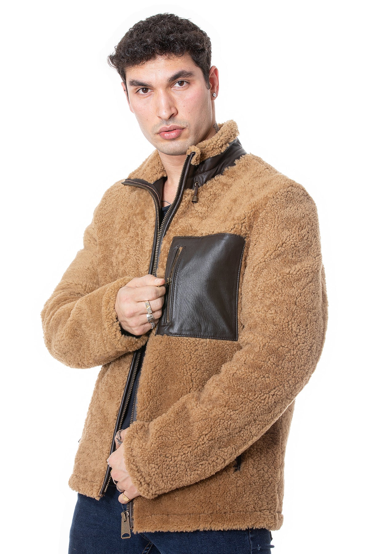 Lawrence Sheepskin Teddy Coat