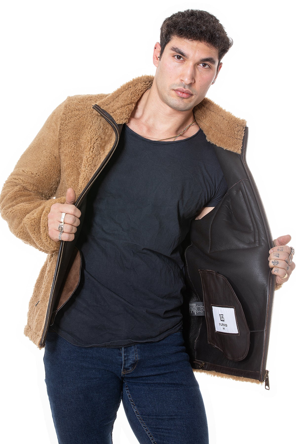Lawrence Sheepskin Teddy Coat