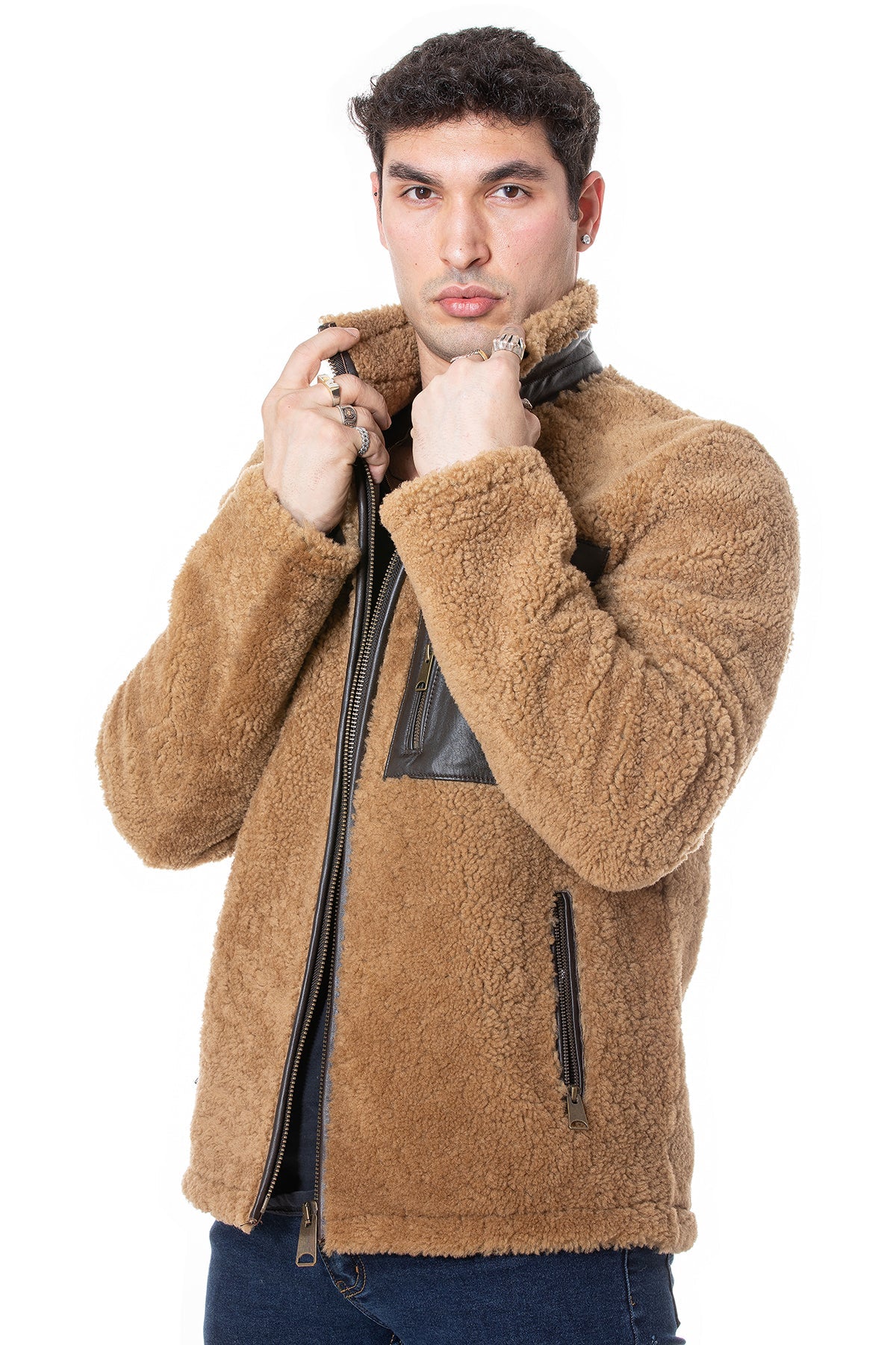 Lawrence Sheepskin Teddy Coat