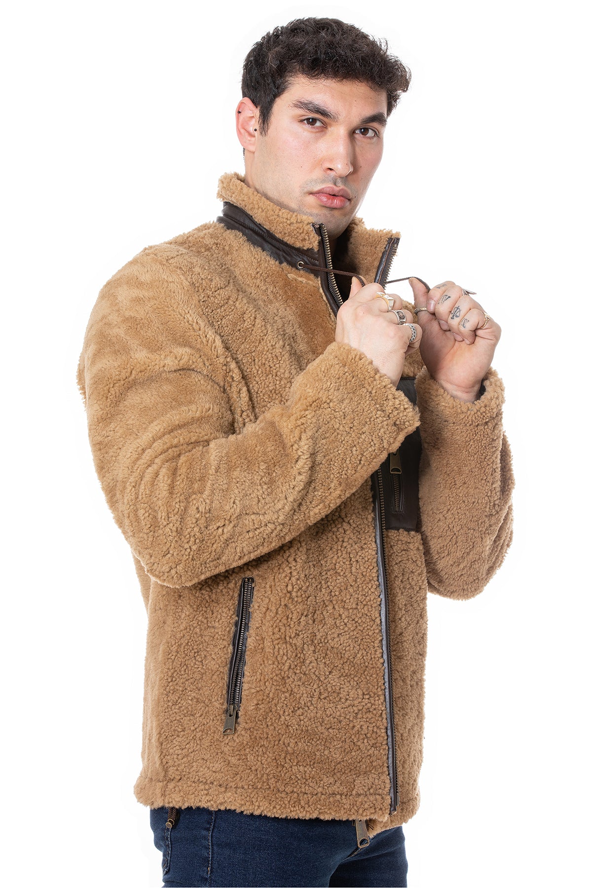 Lawrence Sheepskin Teddy Coat