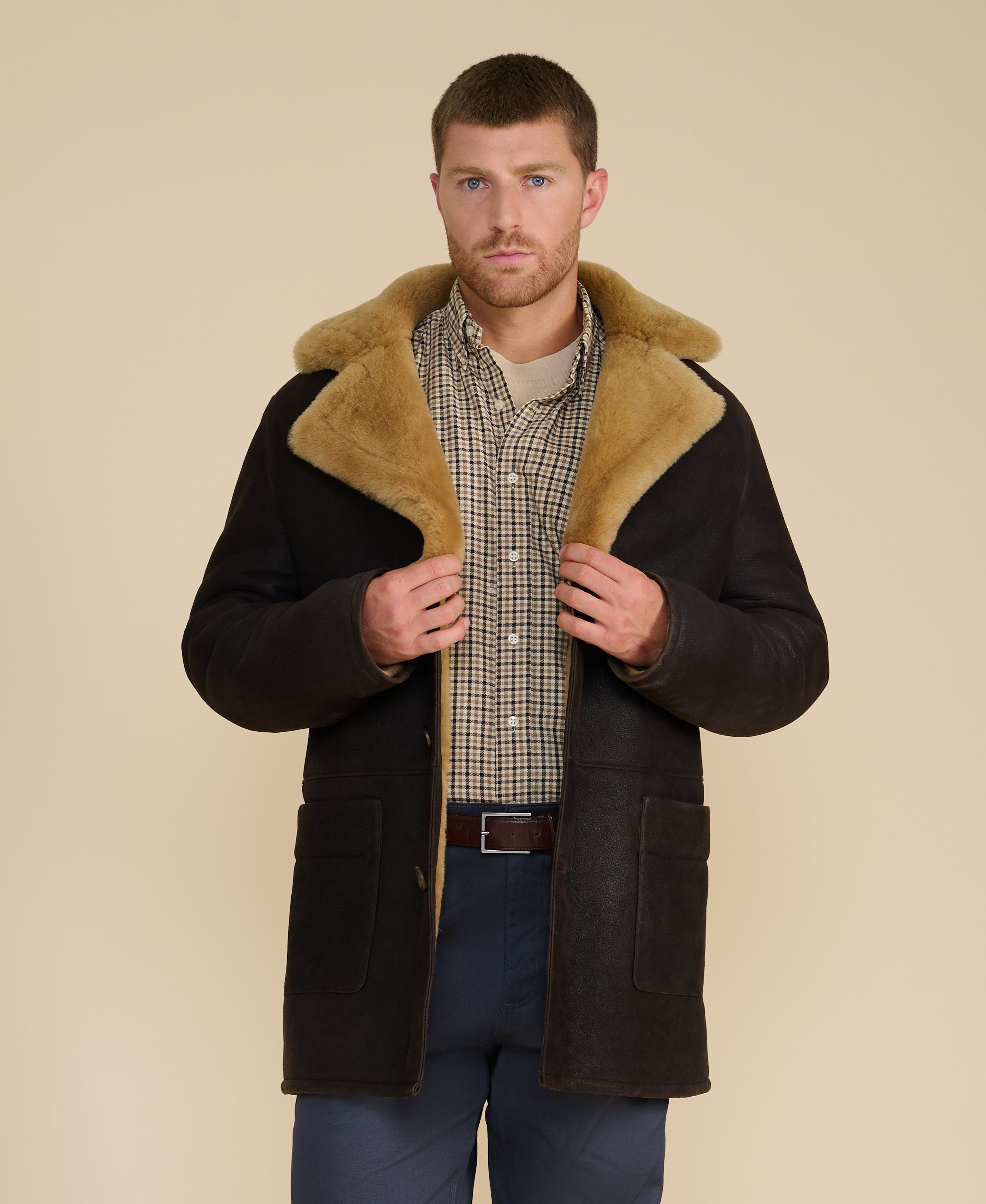 William Shearling Coat