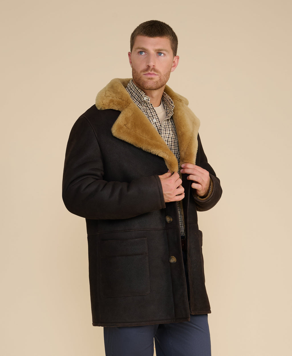 William Shearling Coat
