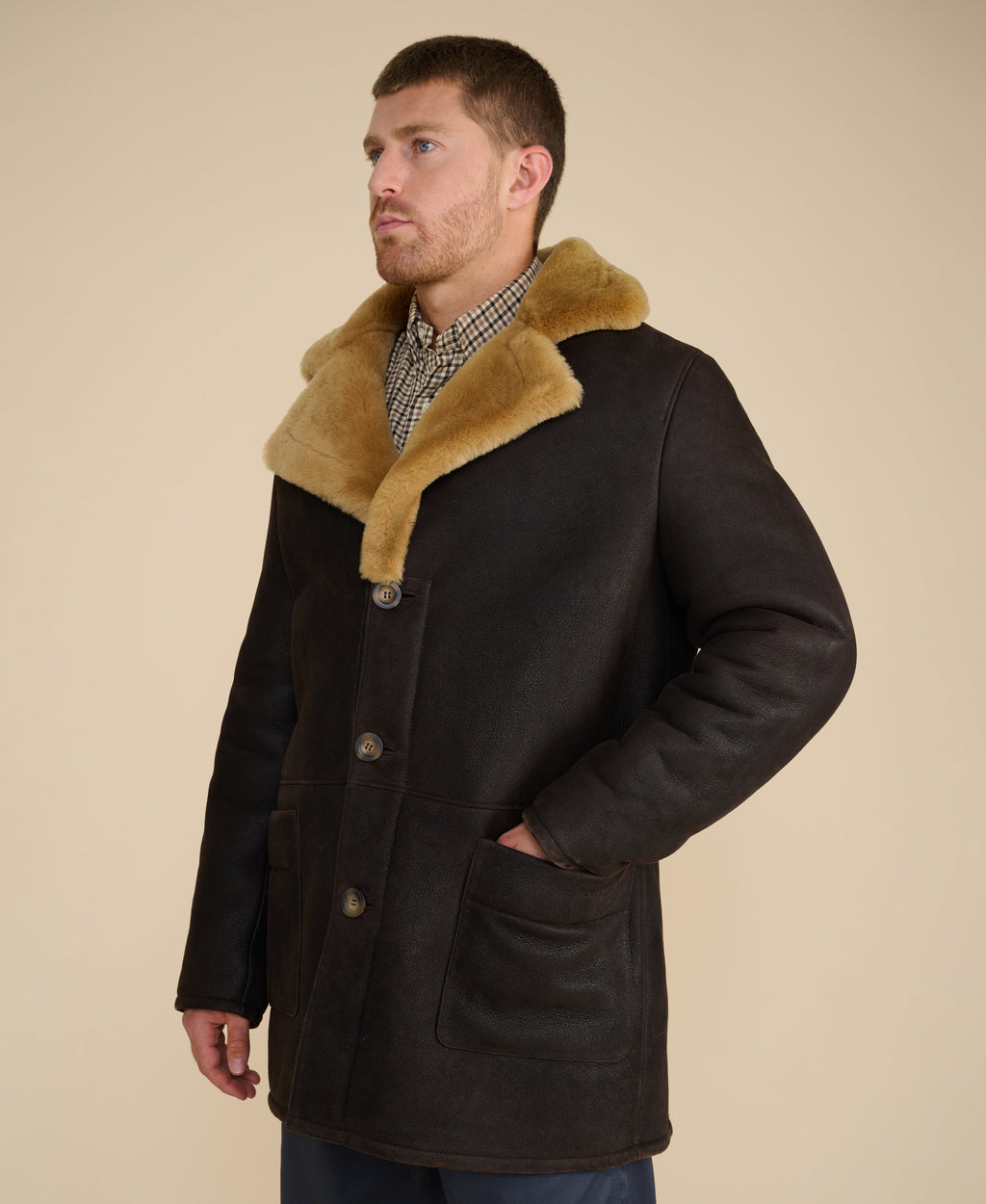 William Shearling Coat