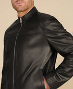 Otis Racer Leather Jacket
